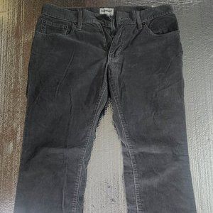 CORDUROY PANTS SLIM STRAIGHT